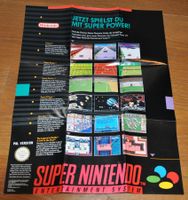 Nintendo Werbeflyer - Prospekt (SNES und Game Boy)