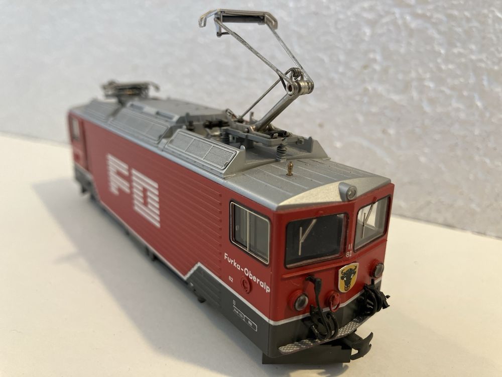 Bemo Modelleisenbahnen: Bemo / HOm / Locomotive FO Ge 4/4 III 82 (DC, analogique) – Gebraucht aus Genève von frespo 2