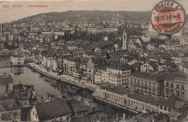 ZÜRICH - Limmatquai - 1908