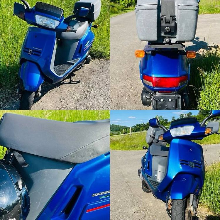 Peugeot SV 125 Roller, Kategorie A1 mit Topcase! (Gebraucht) in