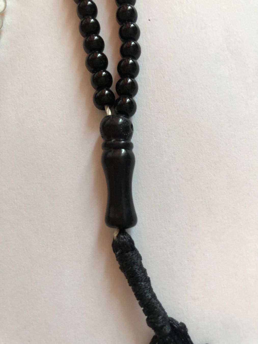 Catenine: Kette, Gebetskette, Tasbih, schwarz/ transparent – Nuovo (secondo la descrizione) da Erlinsbach venduto da boh_zp8f 1