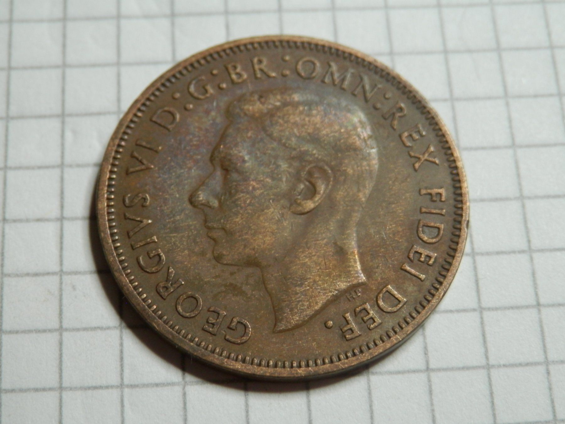 Tutti le monete: Großbritannien ½ Penny, 1949 – Usato da Weiach venduto da weiach81 1