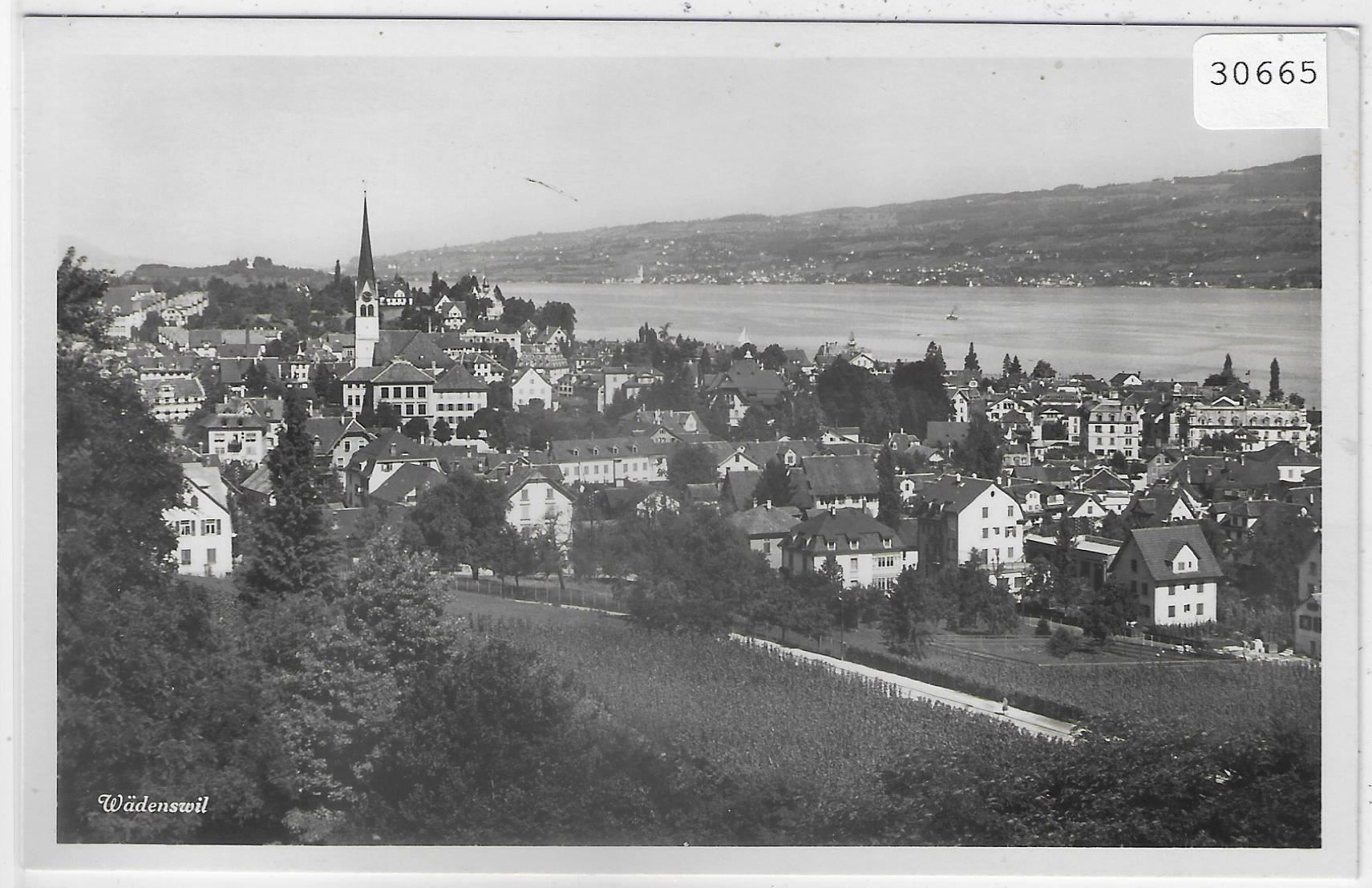 Ansichtskarten: Wädenswil - Generalansicht – Gebraucht aus Ettingen von Kartenplanet