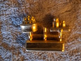 Miniatur Waage, Vintage aus Messing fürs Puppenhaus, Laden