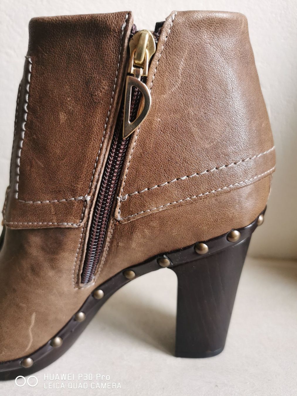 Damenschuhe: Leder Stifletten von Dibrera, 36 – Neu (gemäss Beschreibung) aus Zug von ScarletRose 3