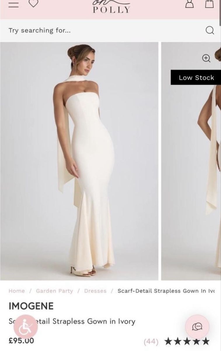 Vestiti: Weisses Kleid – Nuovo (secondo la descrizione) da Hölstein venduto da leoritav