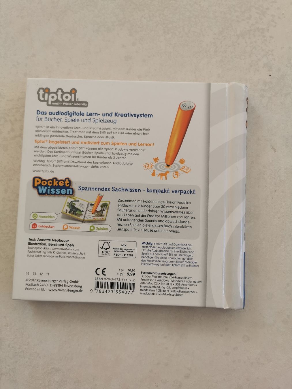 Bücher: Tiptoi Pocket Wissen Dinosaurier – Gebraucht aus Brunnen von JJaime 2