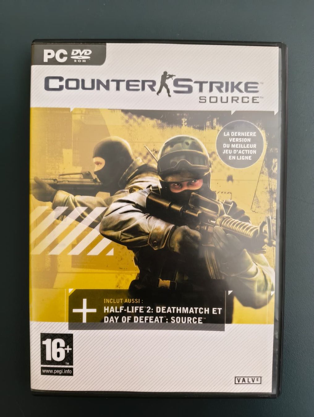 Valve Jeux: Counter-Strike: Source PC DVD – Complet – D'occasion à Aigle par argonath1988