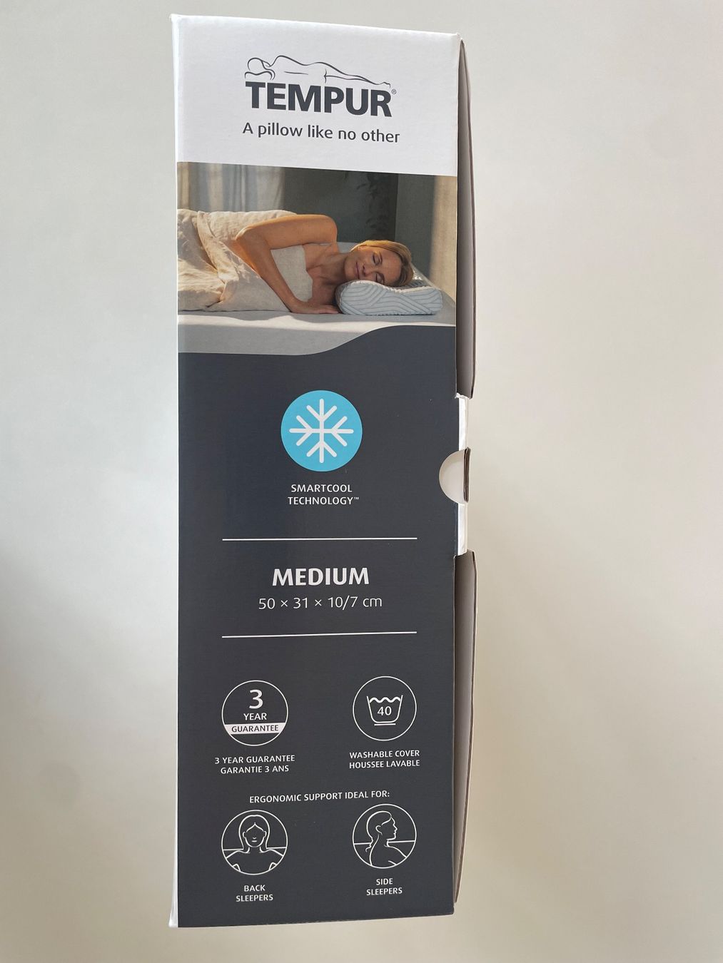 Tempur Cuscini: TEMPUR Shape SmartCool Schlafkissen M – Nuovo e nell'imballaggio originale da St. Gallen venduto da rap_wm5l 6