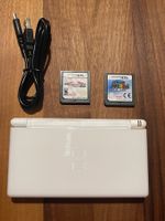 Nintendo DS Lite Konsole weiss mit Mario Kart & Super Mario