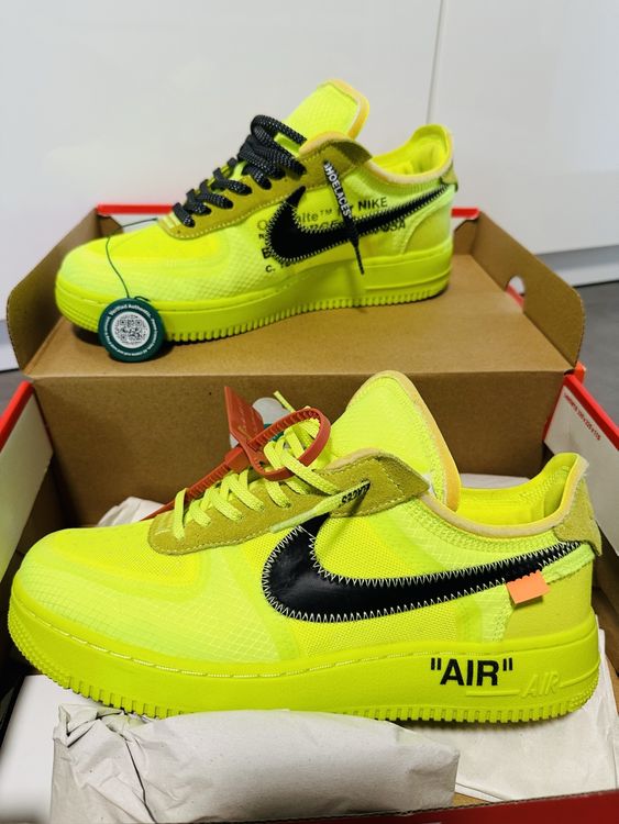 Air force one off white jaune best sale