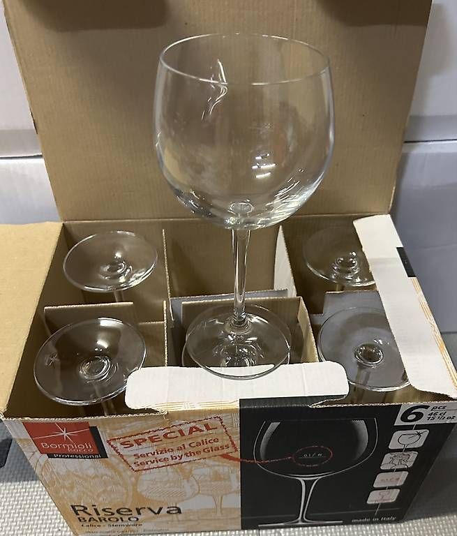 Bicchieri: BAROLO Riserva Gläser, Bormioli Rocco – Usato da Bern venduto da Thg0 1