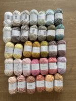 Set mit 34x Ricorumi 100% BW 25g
