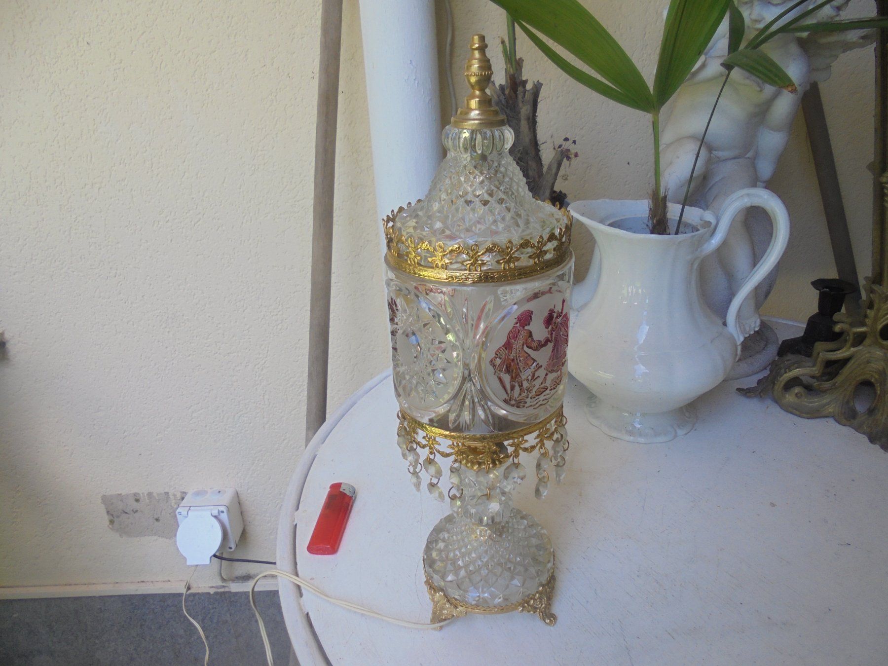 Lampade: Alte Tischlampe ca.1950 – Usato da Camorino venduto da Hunpete 1