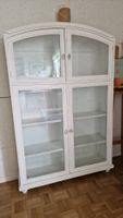 Vitrine, Glas Shabby Landhaus
