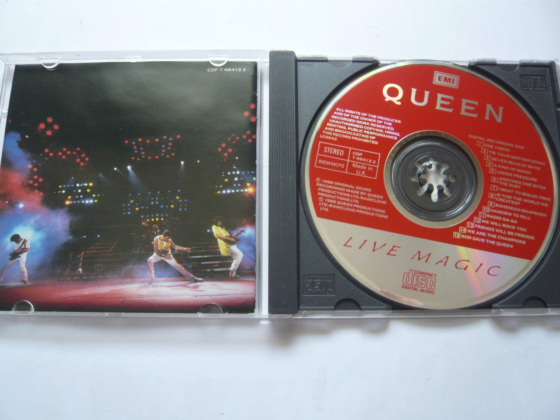 CD: 2CD QUEEN MADE IN HEAVEN & LIVE MAGIC – Usato da Winterthur venduto da Cajun 4