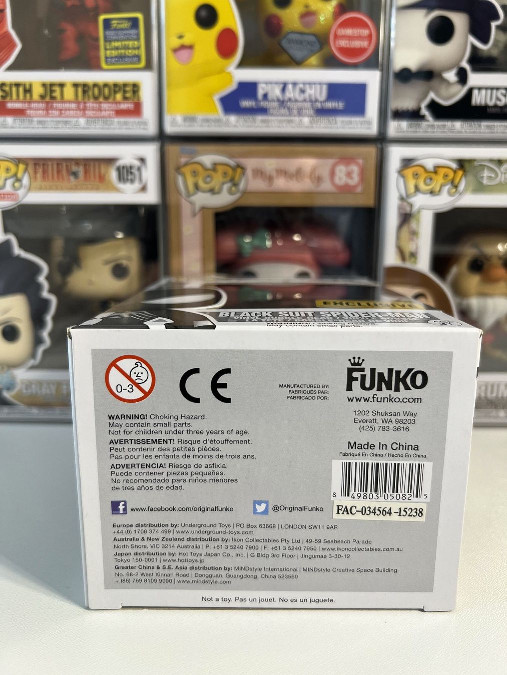 Funko Statuette: Funko POP! Marvel Spider-Man - Black Suit Spider-Man Limitée – Nuovo e nell'imballaggio originale da Le Mouret venduto da perfectbijou 5