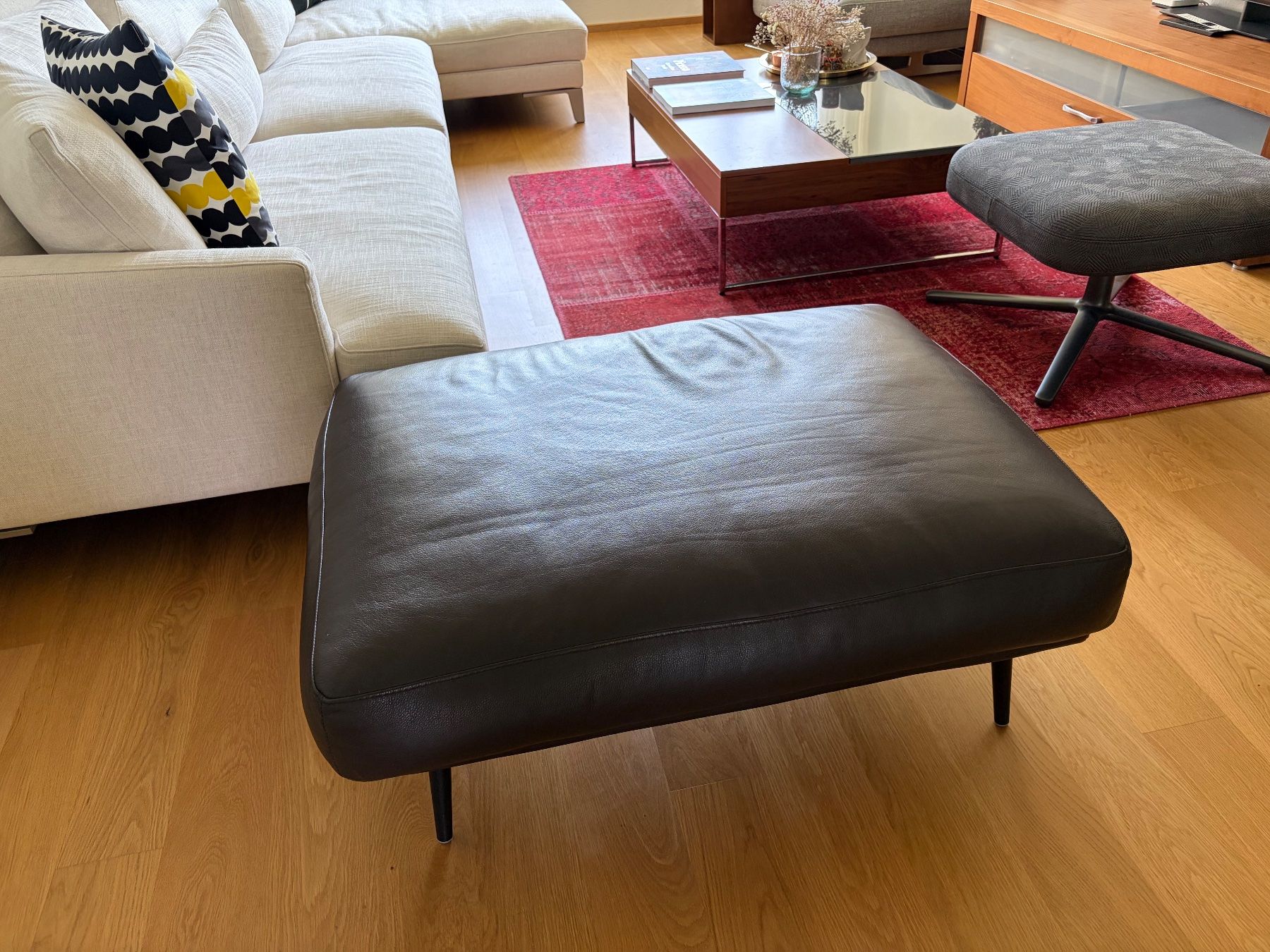 Boconcept Sgabelli: BoConcept Carlton Hocker - Leder – Usato da Basel venduto da Feysen 1