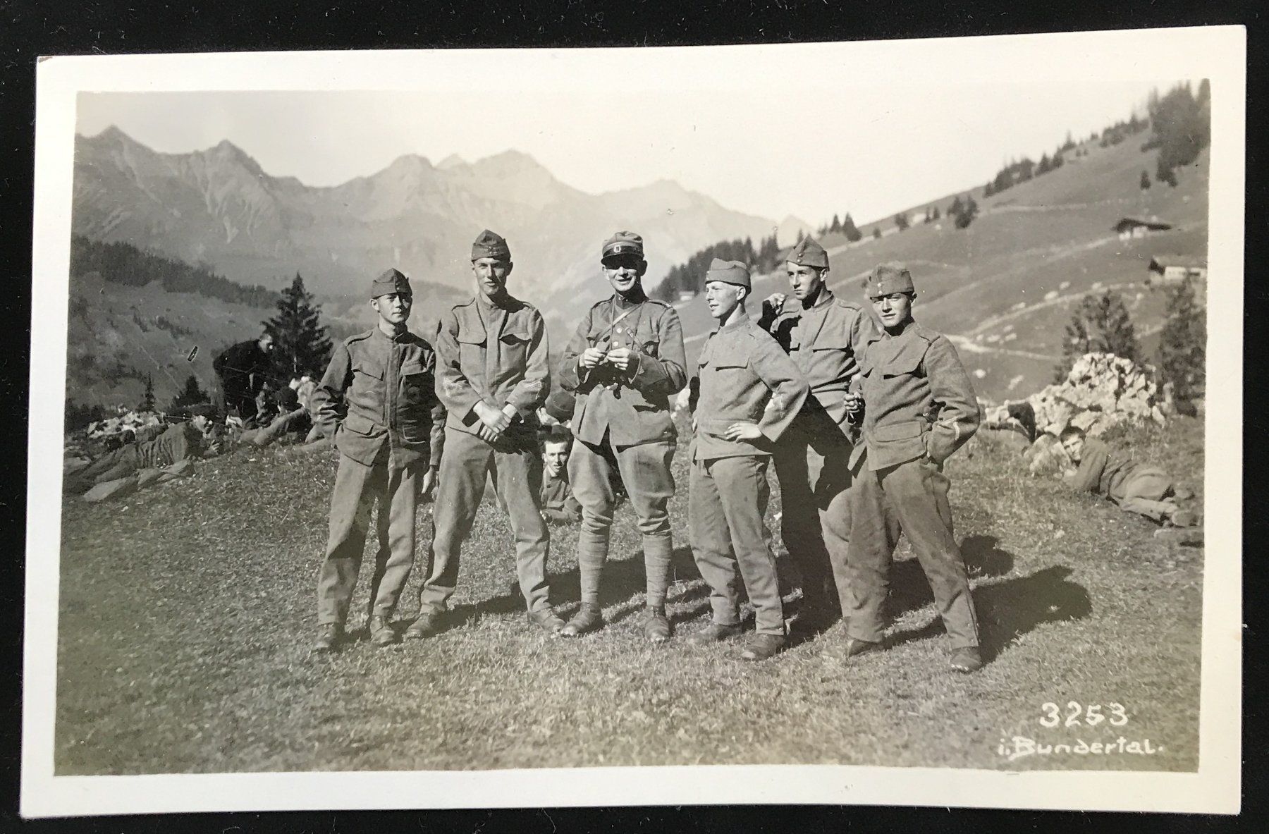 Cartoline postali: ANSICHTSKARTE MILITÄR BUNDERTAL – Usato da Ostermundigen venduto da wini63