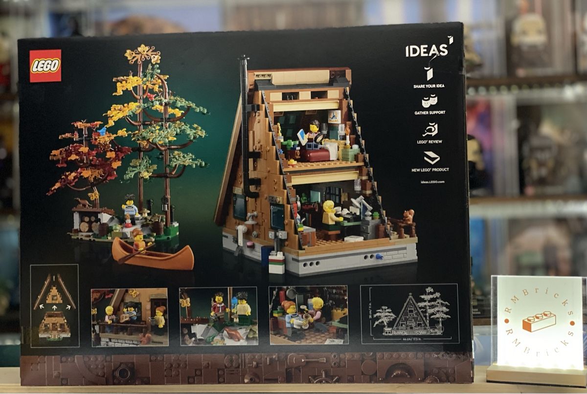 Lego Kit di costruzioni: Lego Ideas A-Frame Cabin 21338 – Nuovo e nell'imballaggio originale da Appenzell venduto da RMBricks 1