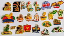 diverse Lebensmittel Pins