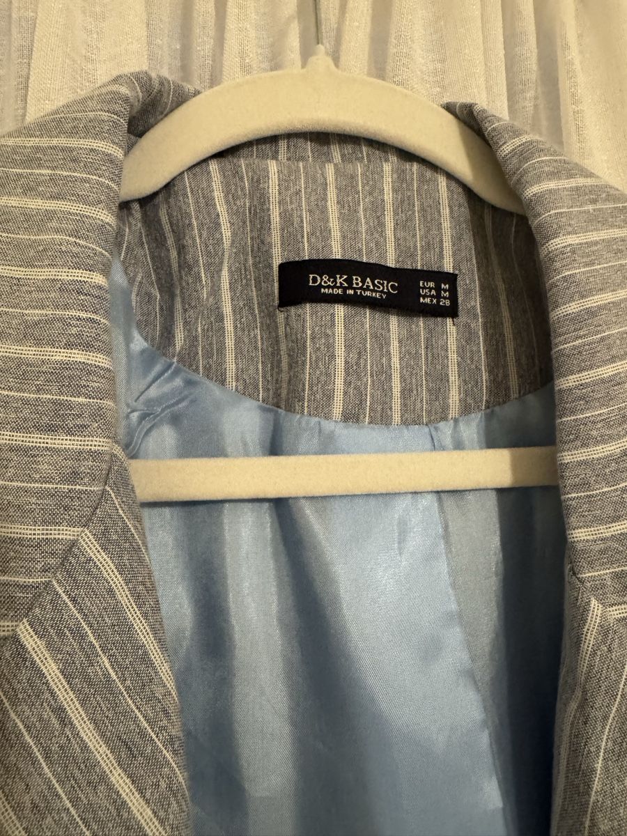 Giacche: D&K Basic Blazer, Blau/Weiss gestreift – Usato da Neuenegg venduto da mel_5pnq 3