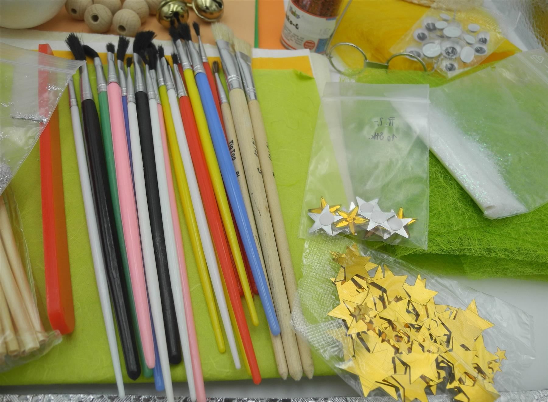 Kit bricolage: 1 Posten Bastelartikel Glitzer, Kugeln.., Nr. 27a – Usato da Kottwil venduto da Crazyrolf 2