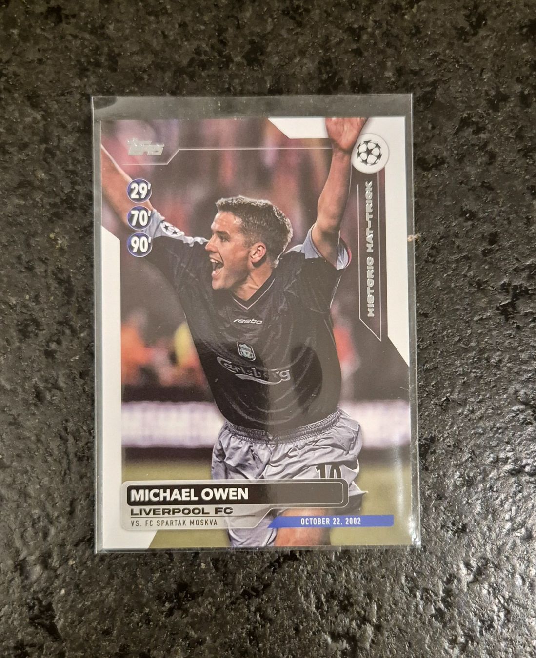 Topps Cartes à collectionner: Michael Owen - Liverpool - Topps – Neuf (Voir description) à Burg AG par Danoe