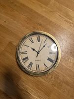 Vintage Style Wall Clock with Storage