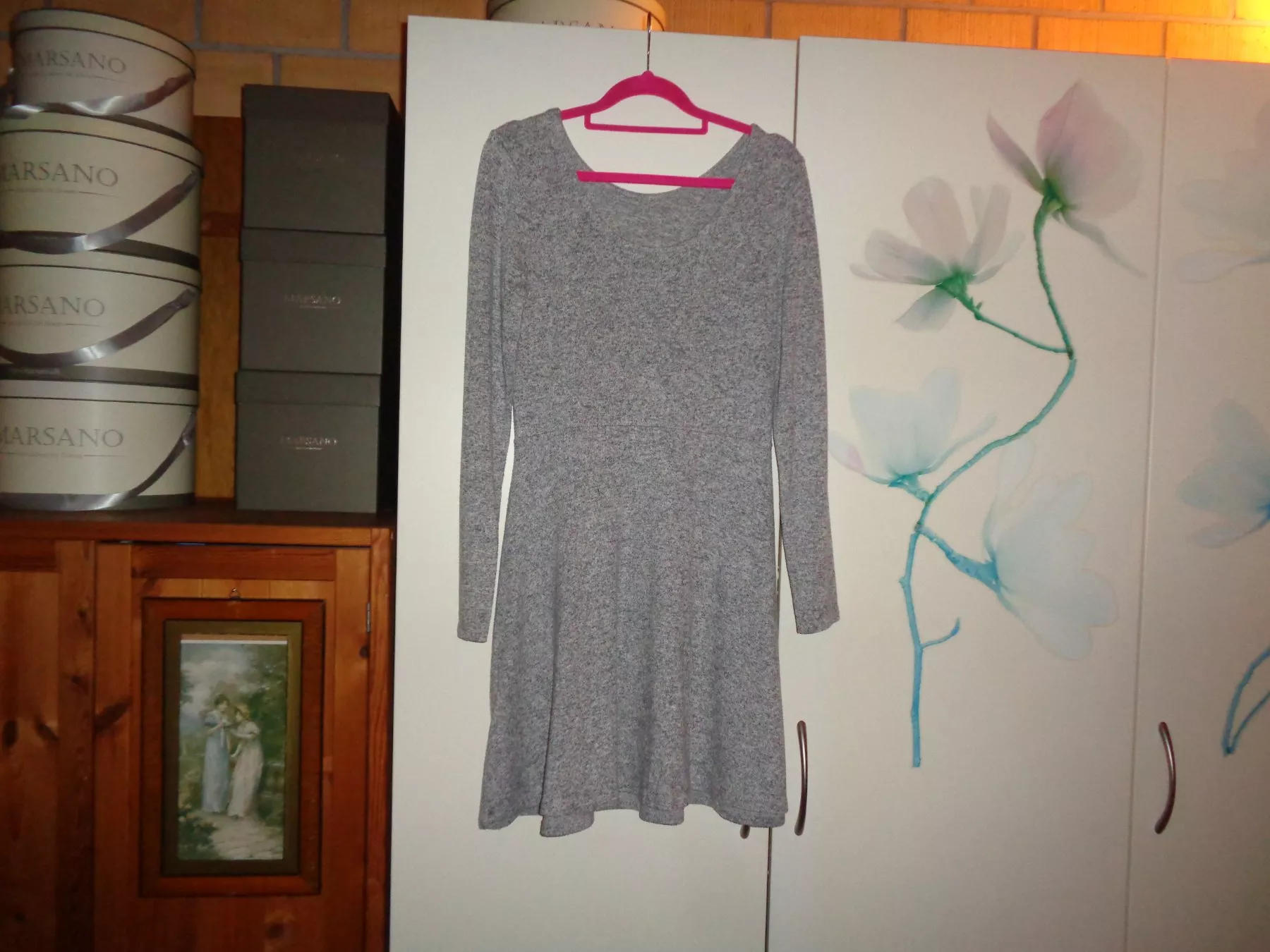 C&A Kleider: *** Graumeliertes Kleid *** / C&A / Basic – Gebraucht aus Othmarsingen von Leuchtturmlady