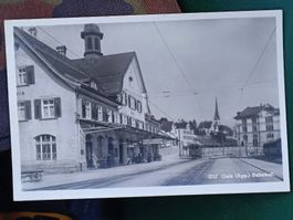 Echt Photo Karte / Gais - Bahnhof Gelaufen 1933