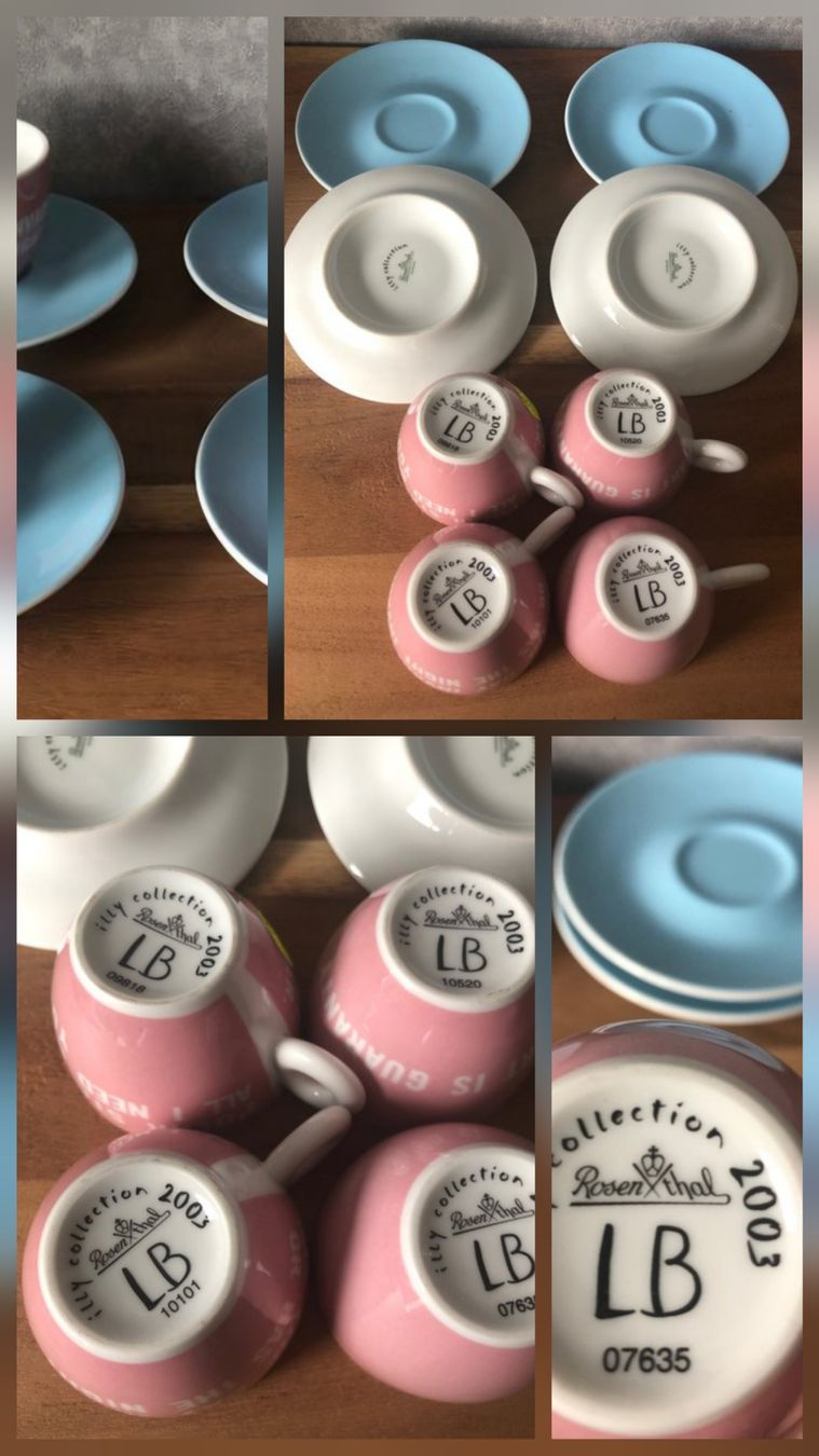 Illy Tazze: 9 Set - Illy Collection Kaffeetassen Sammlung – Usato da Meierskappel venduto da stadlin87 8