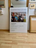 Hofmänner Wechselrahmen F4 mit Plakat Ursula Bucher 2010