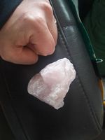 Rosenquarz Faustgross Edelstein