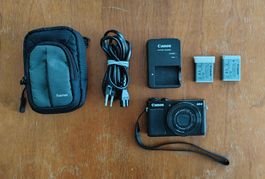 Canon PowerShot G9 X – kompakte Premiumkamera mit Ladegerät