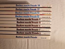 10 Dr. Oetker Backbücher Guter Zustand