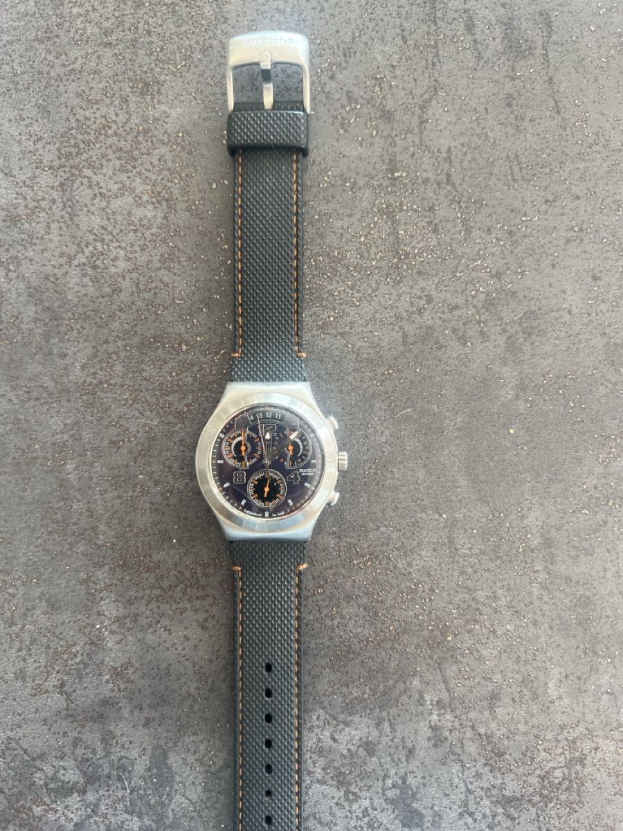Swatch Orologi: Montre Swatch Chrono, bracelet neuf – Usato da Châtel-St-Denis venduto da gpf_6dsd 1