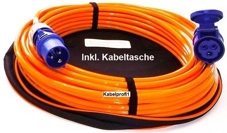 Kabel: 20m Campingkabel Caravan+Bootkabel Set 2-teilig mit T13 IP55 – Neu und originalverpackt aus Herisau von Kabelprofi1 2
