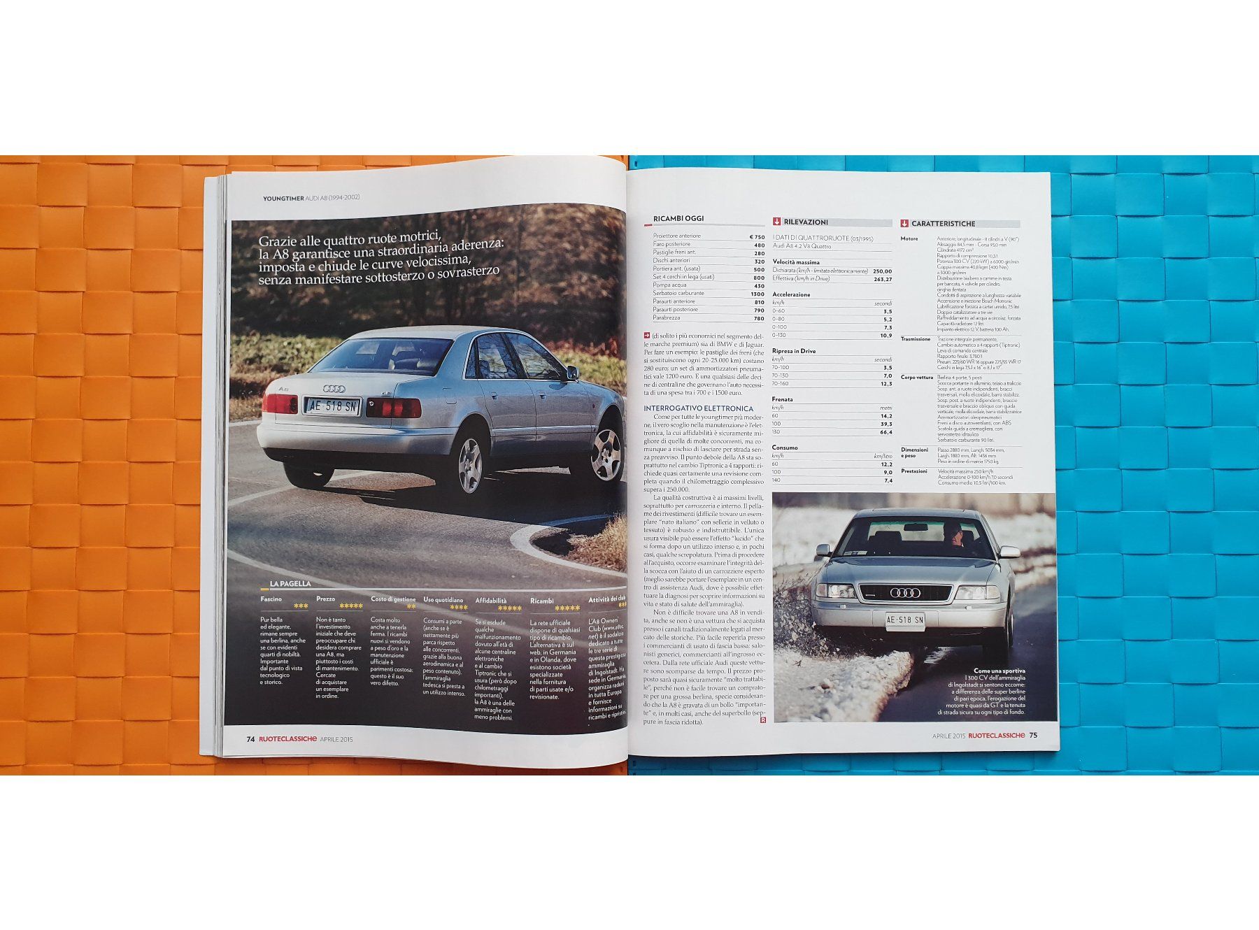 Zeitschriften & Magazine: RUOTECLASSICHE - Mercedes C111, Maybach Zeppelin, Audi A8 – Gebraucht aus Viganello von CARLiteratur 7
