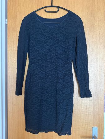 Kleid Spitzenoptik schwarz T36 Frankreich