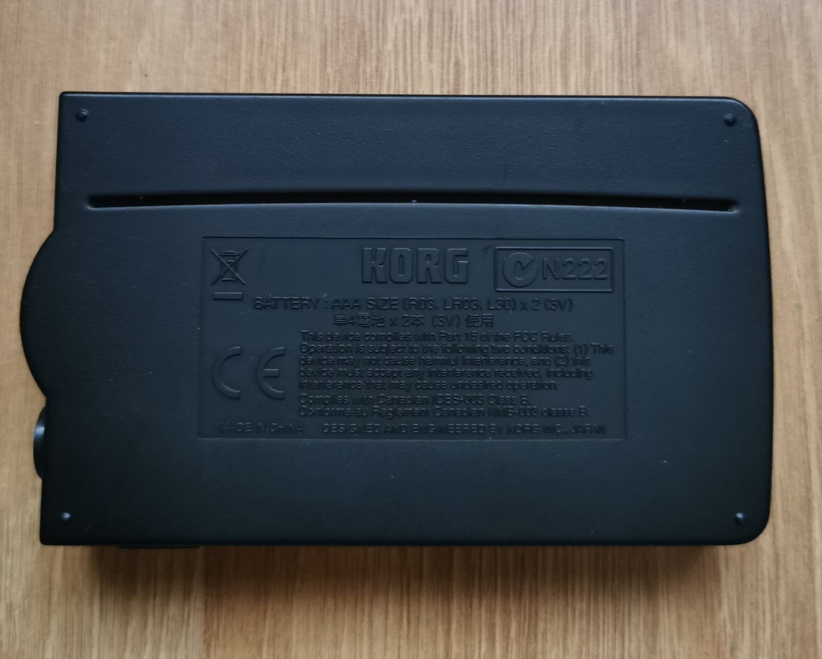 Korg Misurare: Korg Chromatic Tuner CA 30 – Usato da Birsfelden venduto da dsc_f8gx 1