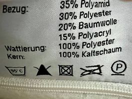 Kaltschaummatratze 1,6x2m Orthopur Comfort,abnehmbarer Bezug