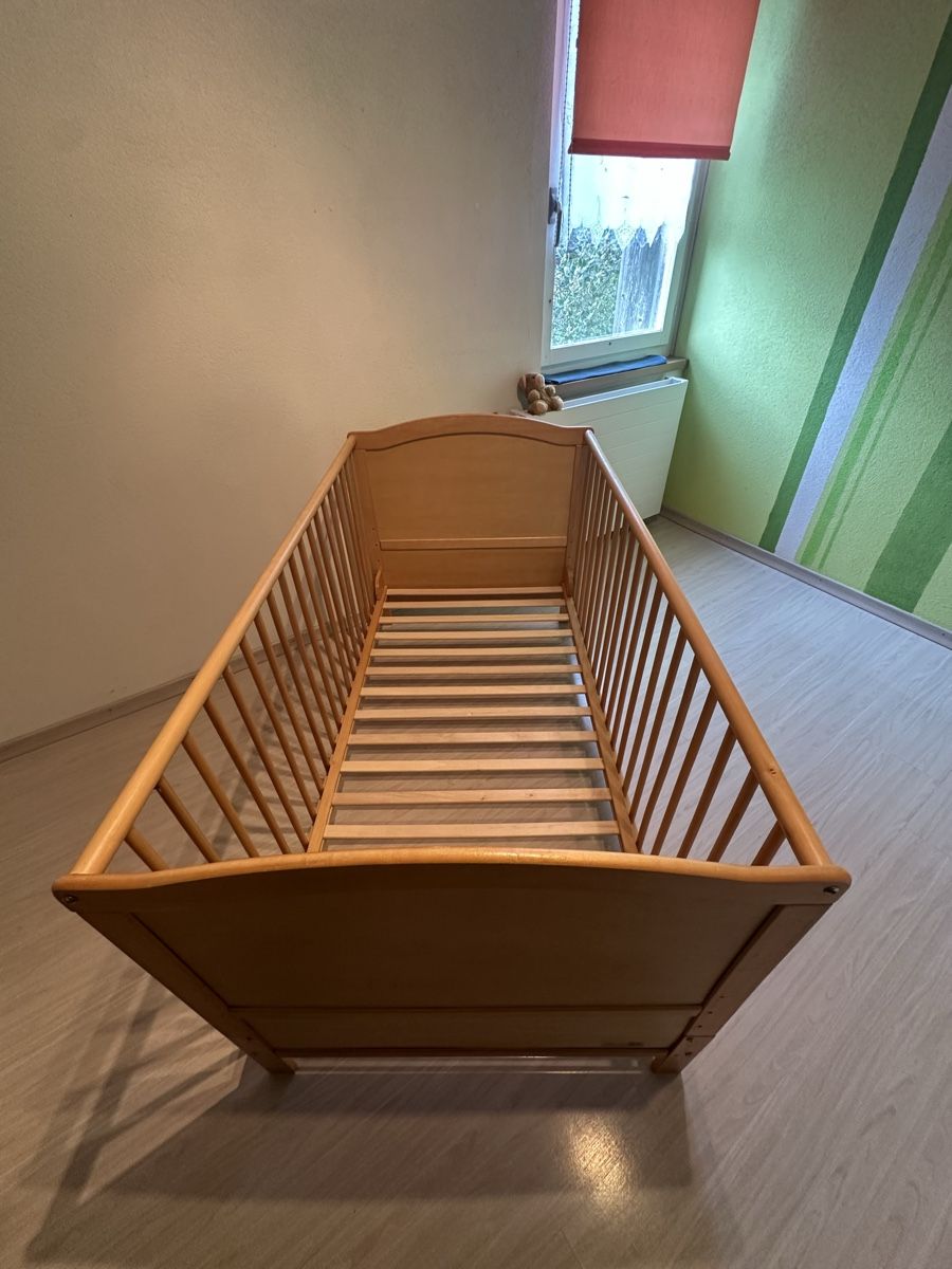 Letti: Kinderbett mit Matratze und Duvet – Usato da Lenzburg venduto da hit_vf2p 1