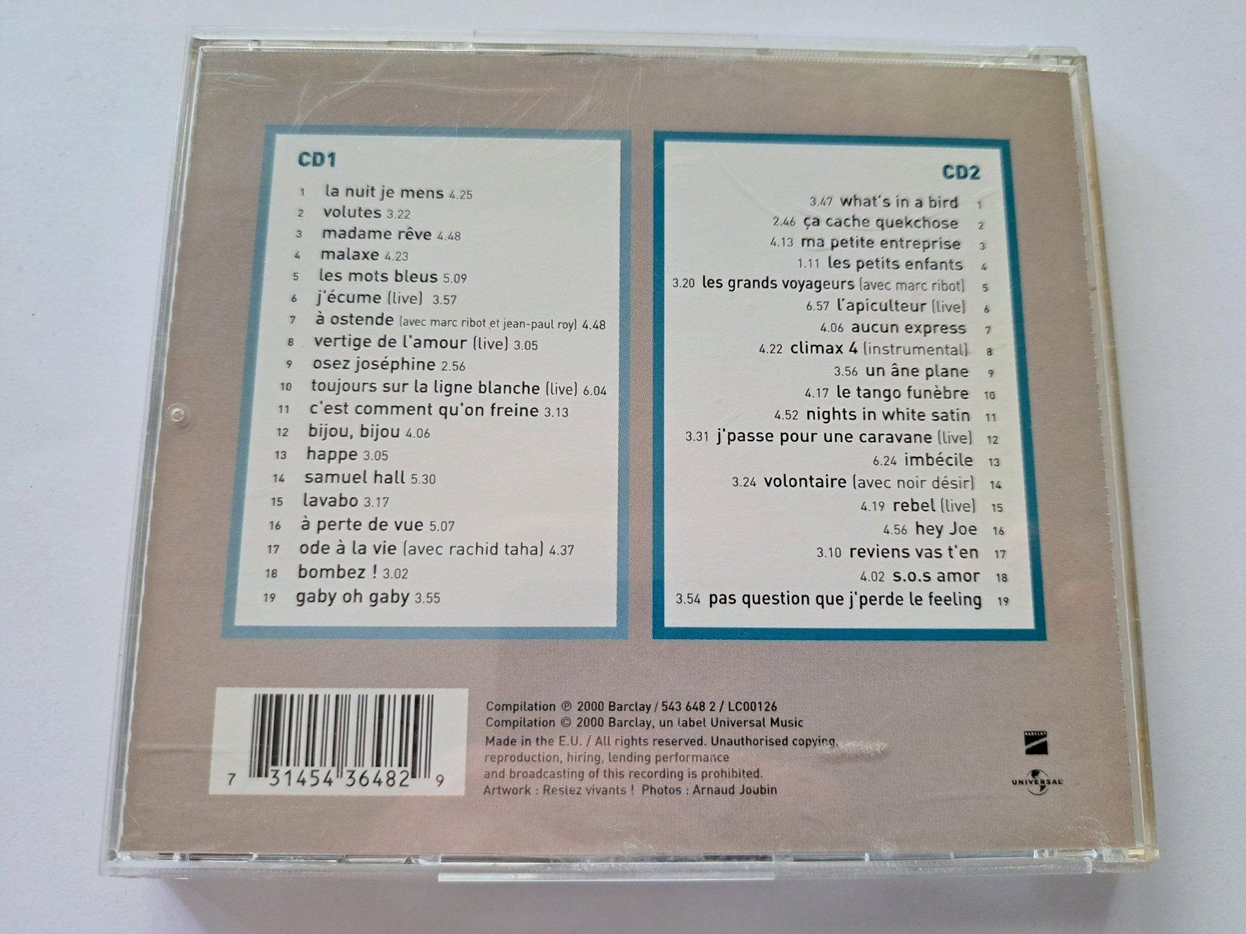 CD: CD Alain Bashung - Climax Best of 2 Cds – Usato da Pully venduto da bro_n52j 1