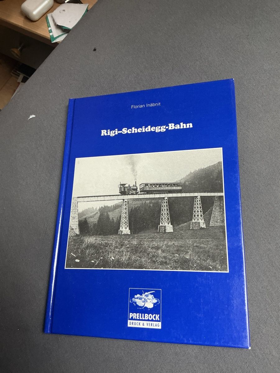 Bücher: Buch Rigi Scheidegg Bahn alte version – Gebraucht aus Theilingen von Theil.96