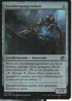 TCG Magic The Gathering MTG De BRO 248 FOIL Steinbergungsein