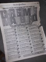 New York Times Zeitung vom 5. Nov. 1972, Rarität