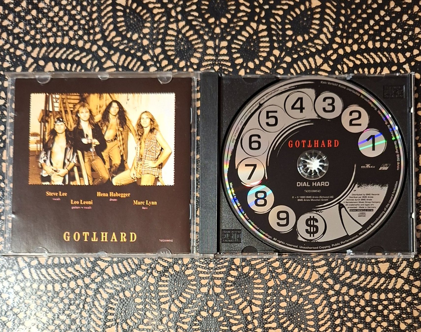 CD: Gotthard - Dial Hard, CH Hardrock CD Album 1994 – Usato da Schönenberg TG venduto da Gregolino76 2