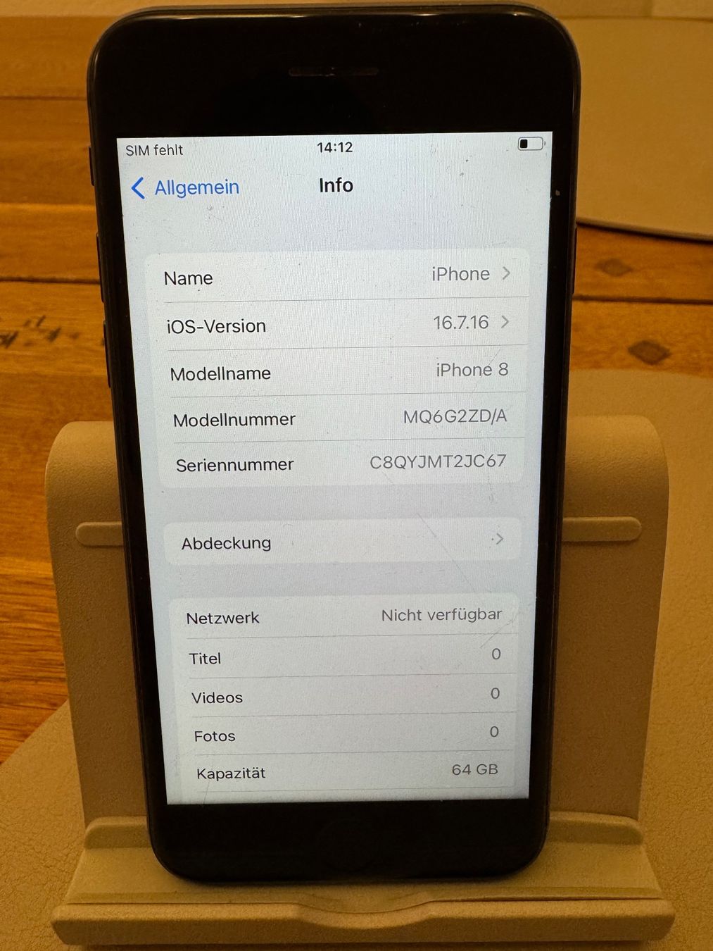 Apple Telefoni cellulari / Smartphones: iPhone 8 – Usato da Adliswil venduto da Busys 1