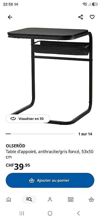 Tables: Table d'appoint  – D'occasion à Billens par nad_rw9f 2